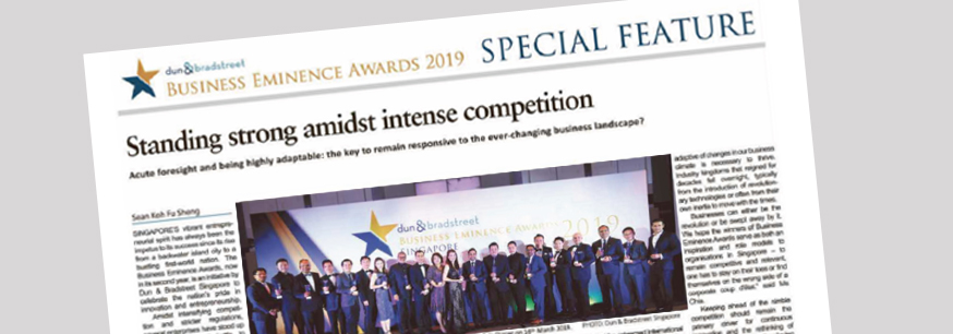 D&B Business Eminence Award